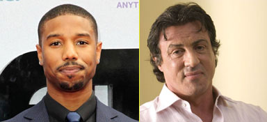 Michael B. Jordan & Sylvester Stallone